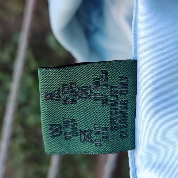 Serrano Leather Vintage Y2K Baby Blue Vest - Picture 8 of 8